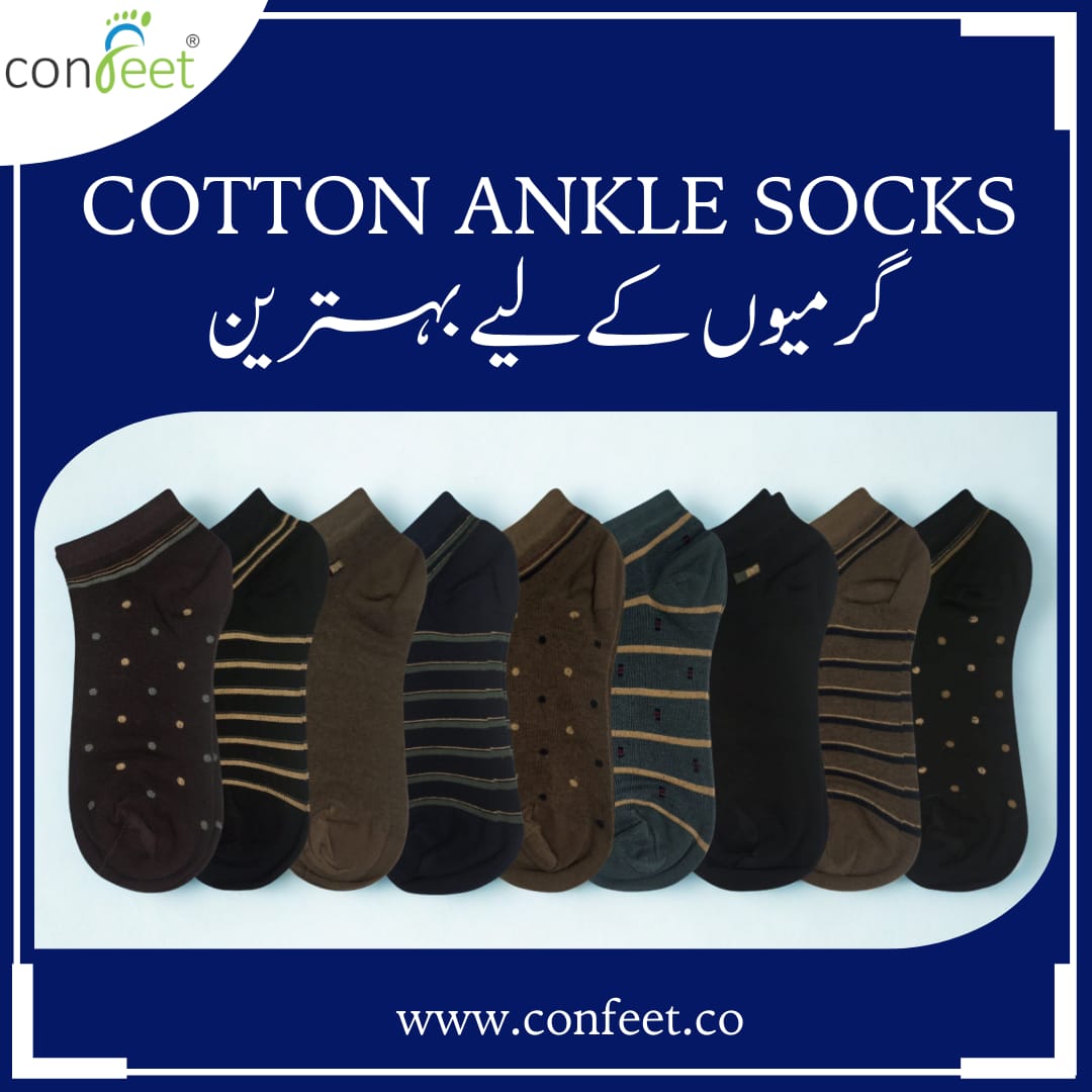 Cotton (85%) Summer Socks for Executives | Pack of (6 Pairs)