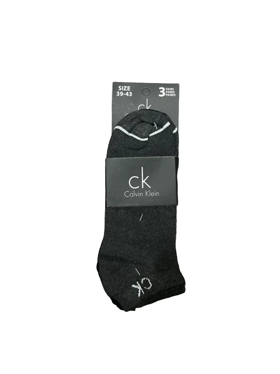 Branded CK Cotton Ankle Socks (Pack Of 12 Pairs)