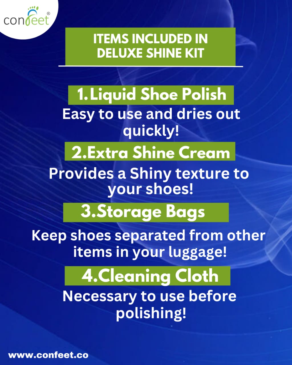 Deluxe Shine Kit – Luxurious Care for Finest Shoes