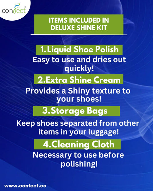 Deluxe Shine Kit – Luxurious Care for Finest Shoes