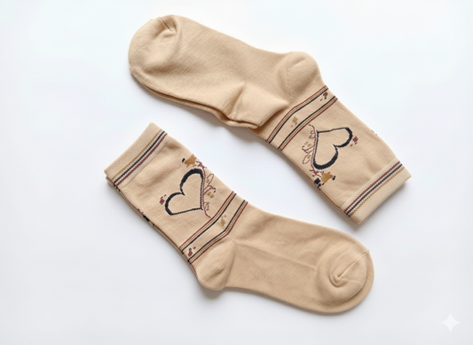 Ladies' Long Socks For Winter (SKIN COLOR)