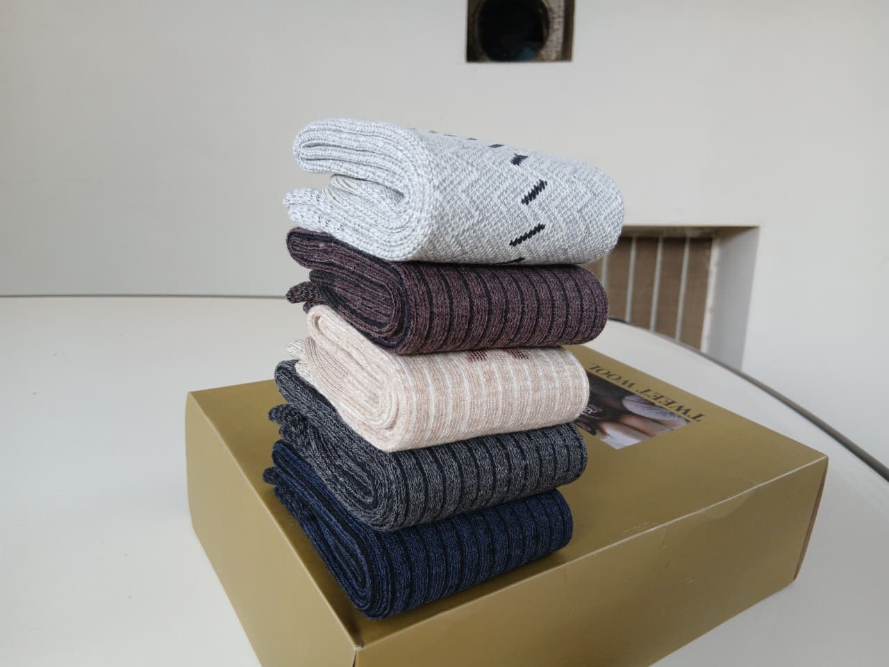 Original Wool Socks โ Pack of 10 Pairs | Authentic Wool Warm Socks