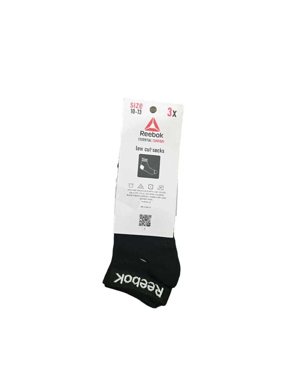 Branded Reebook Cotton Ankle Socks (Pack Of 12 Pairs)