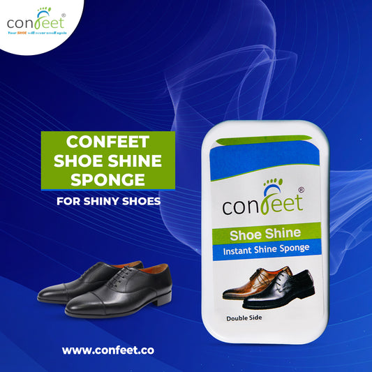 Confeet Shoe Shine Instant Shine Sponge