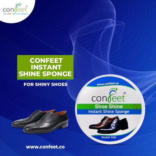 Confeet Instant Shine Sponge Round