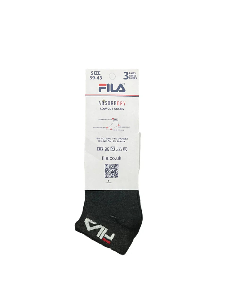 Fila ankle socks hotsell