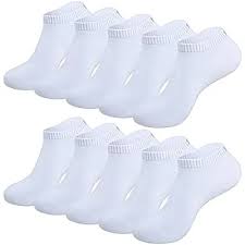 Pack of 6 Pairs of Cotton Ankle Socks for Men and Women| Universal size - ConFeet