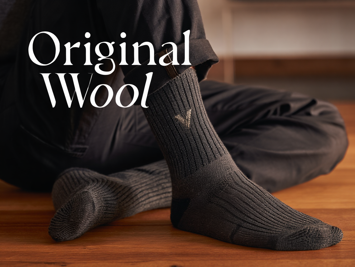 Original Wool Socks – Pack of 5 Pairs | Authentic Wool Warm Socks