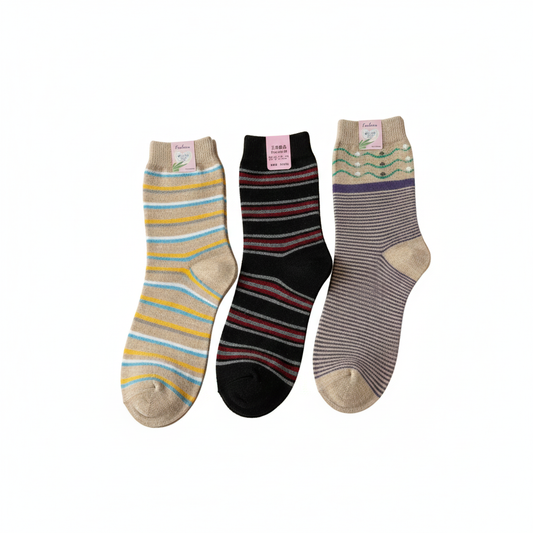 PATTERN SOCKS FOR LADIES