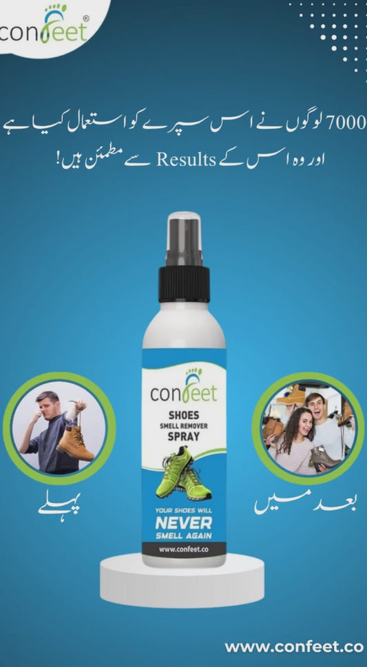 Confeet Shoes Smell Remover Spray-Shoe Freshener