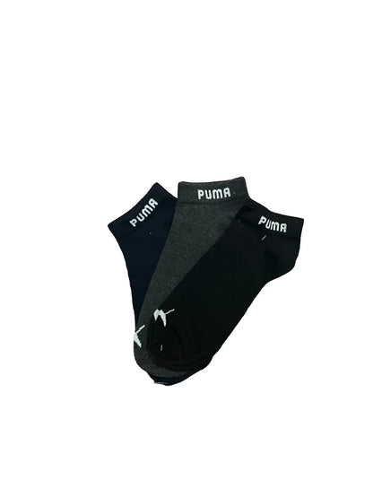 Branded PUMA  Cotton Ankle Socks (Pack Of 12 Pairs)