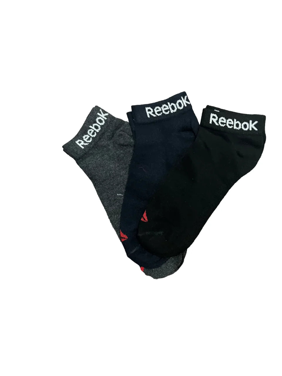 Branded Reebook  Cotton Ankle Socks (Pack Of 3 Pairs)